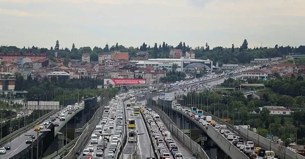 İstanbul’da trafik yoğunluğu yeniden arttı
