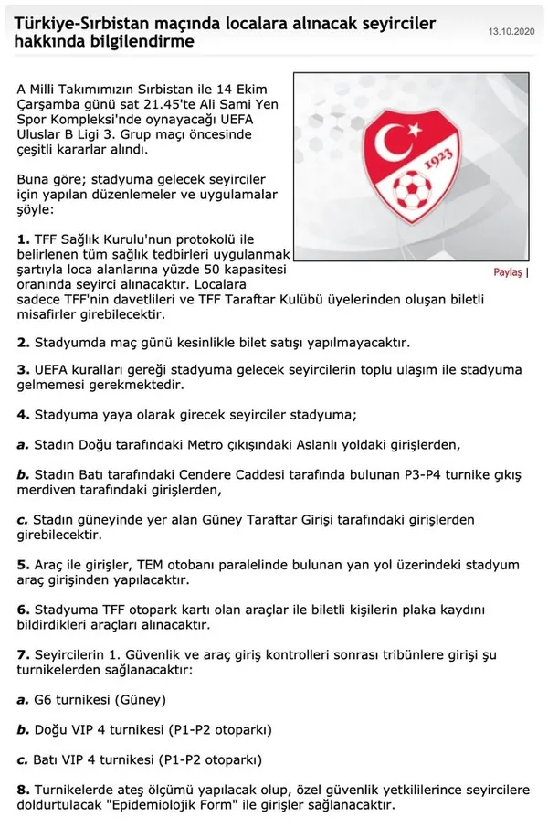 turkiye-sirbistan-maci-oncesi-tffden-seyirci-mujdesi-1602598167113.jpg Türkiye - Sırbistan maçı öncesi TFF'den seyirci müjdesi-2