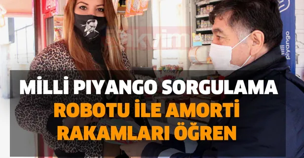Milli Piyango sorgulama robotu ile amorti rakamları öğren... 2021 Milli Piyango yılbaşı çekilişi amorti sonuçları!