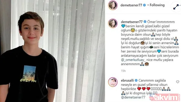 Demet Şener kızı ve oğlunu paylaştı şimdi herkesin dilinde İrem var! Güzelliği annesinden boyu posu baba İbrahim Kutluay'dan - 11