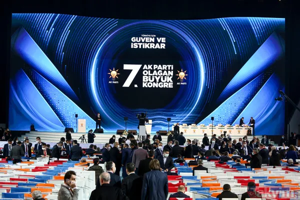 SON DAKİKA: AK Parti 7. Olağan Büyük Kongresi'nden çarpıcı kareler - 11