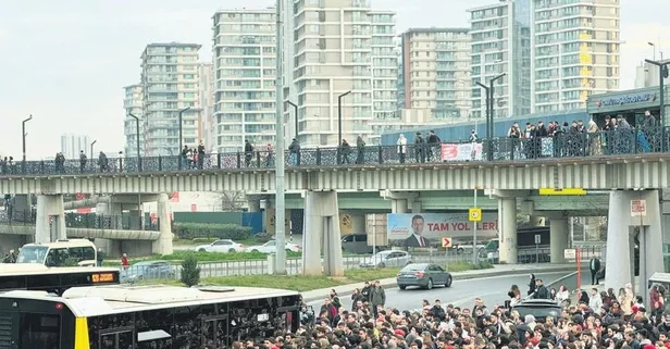 İstasyonlarda perişan olan on binler! Ters giden merdivenler I 31 Mart'ta İstanbullunun çilesi bitecek