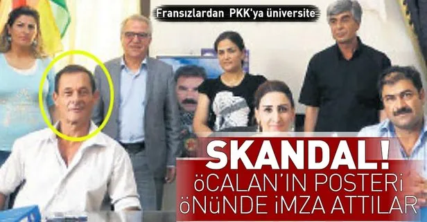 Skandal! Fransızlar, PKK’ya Suriye’nin Kuzeyindeki Amude Kentinde Üniversite Yapıyor