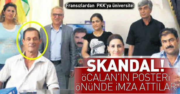 Skandal! Fransızlar, PKK'ya Suriye'nin Kuzeyindeki Amude Kentinde Üniversite Yapıyor