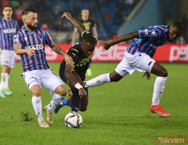 Trabzonspor - Fenerbahçe maçı nefes kesti! İşte heyecan dolu maçtan ekrana yansımayan kareler... - 49