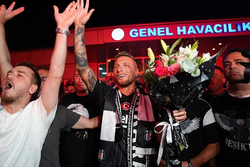 Beşiktaş'ın yeni transferi Ciro Immobile İstanbul'da-7