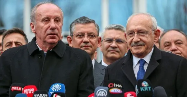 Muharrem İnce'yi 7’li koalisyona katmak Kılıçdaroğlu eli boş döndü
