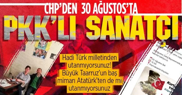 CHP’li Ceyhan Belediyesi’nden 30 Ağustos kutlamaları için skandal karar! PKK destekçisi İlkay Akkaya konser verecek!