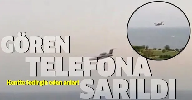 Antalya’da korkutan anlar! Gören telefona sarıldı! Rus uçakları...