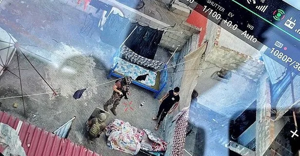 DEAŞ’a şafak baskını! Dama kaçtı dronla yakalandı
