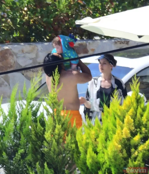 İkinci bebeğini bekleyen 3.5 aylık hamile Fahriye Evcen ve oğlundan kötü haber! Maaile Bodrum tatilindelerdi... - 49