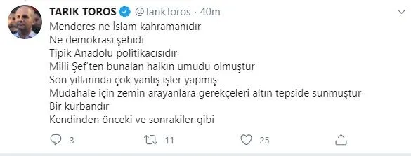 Son dakika: Firari FETÖ’cü Tarık Toros ve Bülent Keneş’ten skandal "27 Mayıs" paylaşımı-1