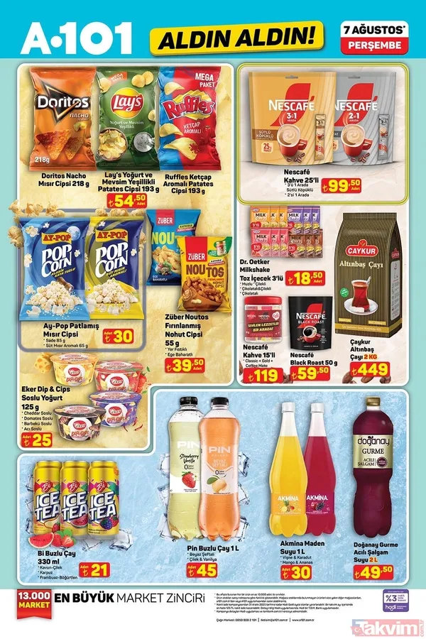 A101 7 Ağustos Perşembe kataloğu açıklandı! Bu hafta neler var? İşte tam ürün listesi ve fiyatlar - 27