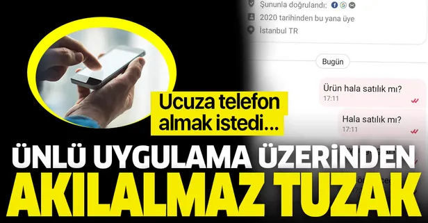 Ucuza telefon almak istedi! Dolandırıcıların hedefi oldu
