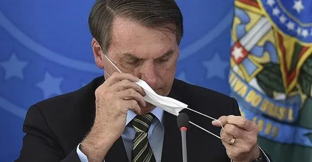Brezilya Devlet Başkanı maskeye savaş açtı
