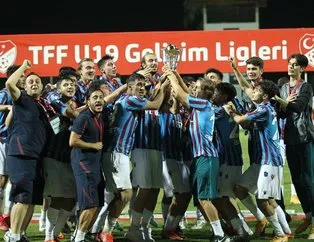 U-19’da şampiyon Trabzonspor