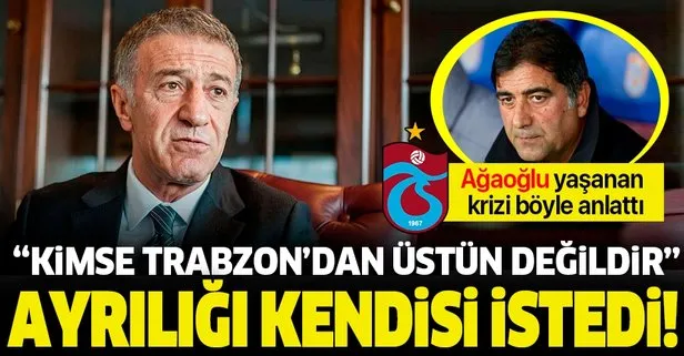 Ünal Karaman ile yollar ayrıldı, Ahmet Ağaoğlu yaşanan krizi böyle anlattı: Ayrılığı biz değil kendisi istedi