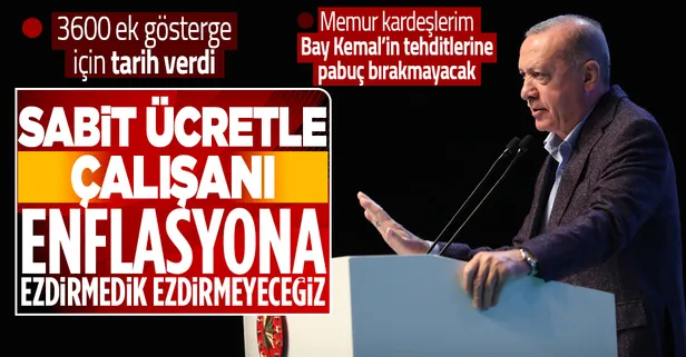 Son dakika: Başkan Erdoğan'dan MEMURSEN Büyük Türkiye Buluşması'nda önemli açıklamalar: Enflasyona ezdirmedik ezdirmeyeceğiz