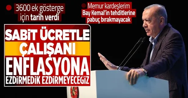 Son dakika: Başkan Erdoğan’dan MEMURSEN Büyük Türkiye Buluşması’nda önemli açıklamalar: Enflasyona ezdirmedik ezdirmeyeceğiz