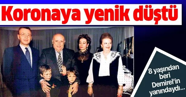 Demirel’in manevi oğlu  Ali Çetin Şener koronavirüs nedeniyle dün hayatını kaybetti