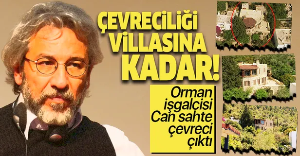 Orman işgalcisi Can Dündar, sözde ağaç savunucusu çıktı! Sosyal medyada tepki yağdı