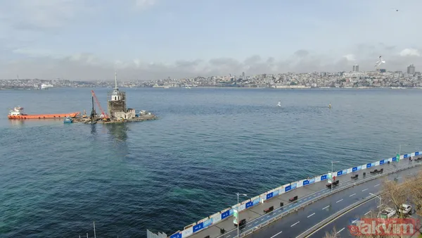 Lego değil gerçek! Kız Kulesi'nde kubbe ortaya çıktı - 9