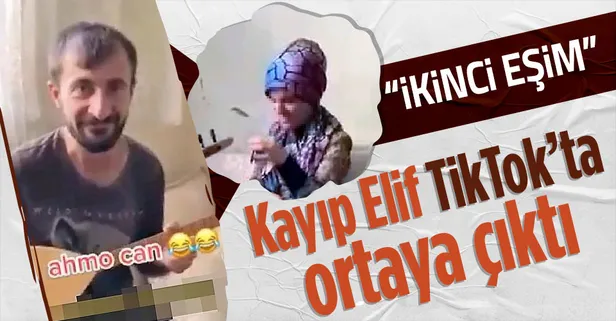 Herkes onu arıyordu! Kayıp Elif sosyal medyadaki bir videoda 'ikinci eş' olarak ortaya çıktı