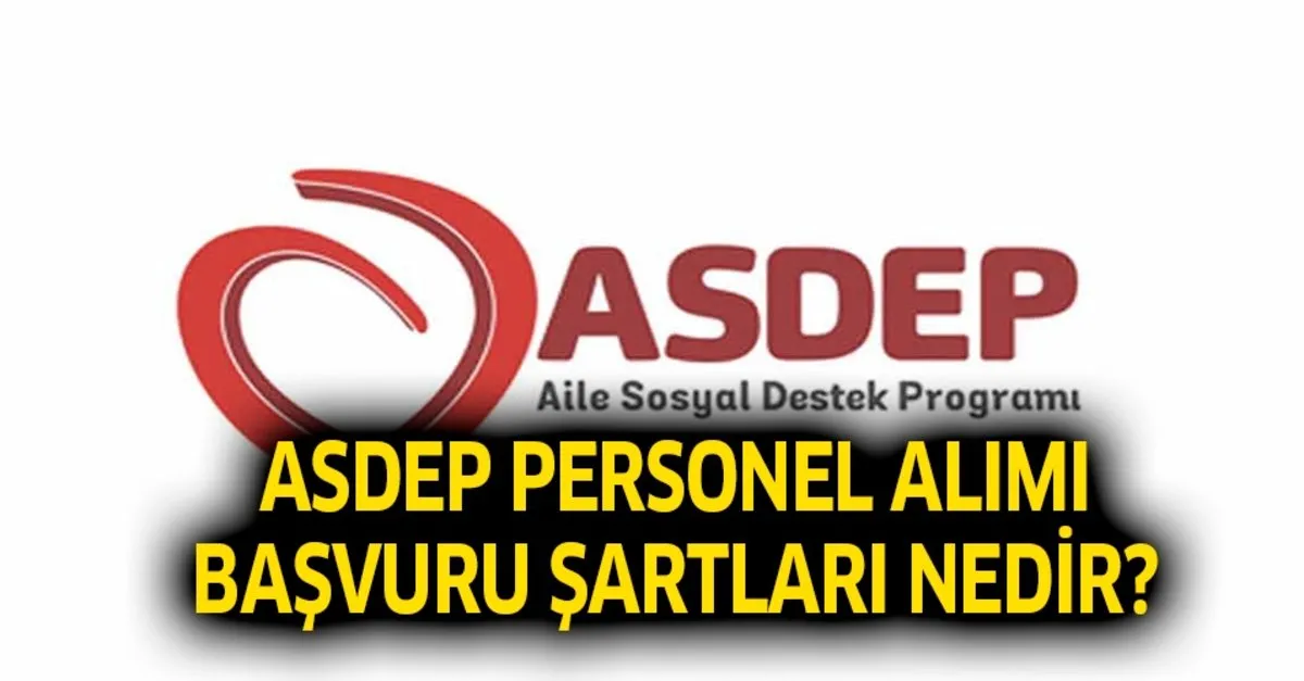 asdep personel alimi basvuru sartlari
