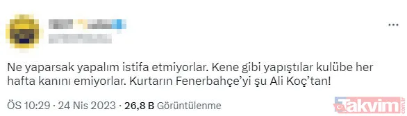 Takvim.com.tr olay yerinde! Fenerbahçe taraftarından Ali Koç'a yoğun tepki! "Pılınızı pırtınızı toplayın çekin gidin" |ÖZEL HABER - 10