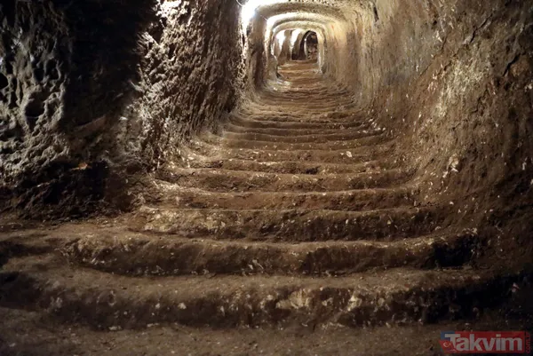 Gaziantep Kalesi'nin altındaki tarihi tünelle turizme kazandırılıyor - 2