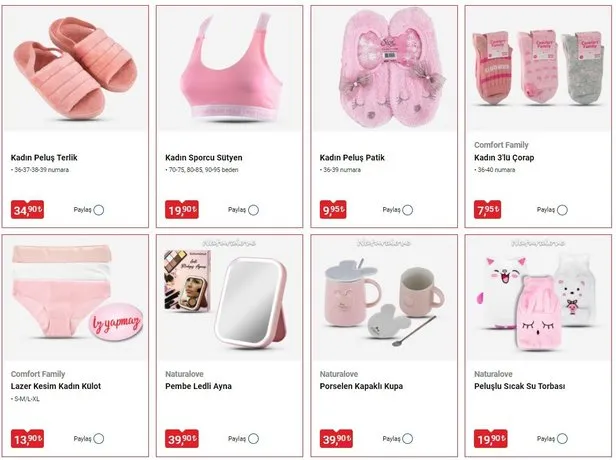 BİM 2 Şubat 2021 Salı aktüel kataloğunda neler var? Yiyecek ve iç giyim