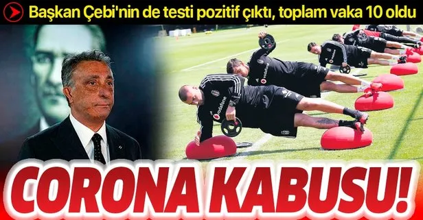 Beşiktaş’ta coronavirüs kabusu! Başkan Çebi’nin de testi pozitif çıktı, toplam vaka 10 oldu