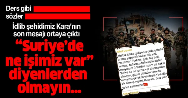 suriye de ne isimiz var diyenlerden