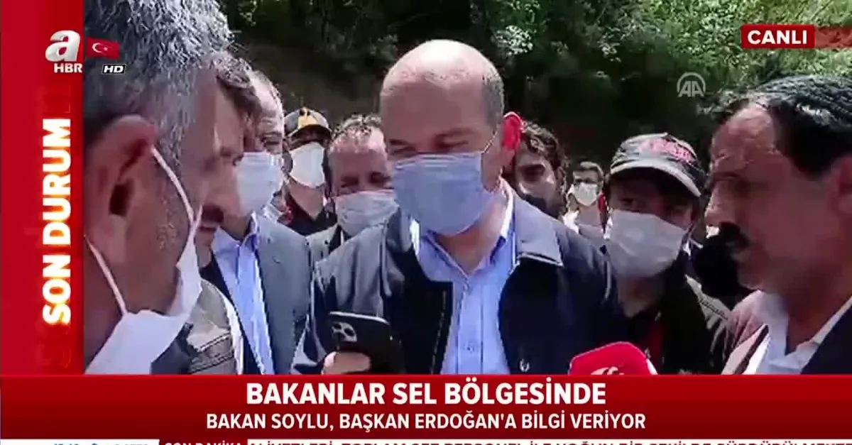 Başkan Erdoğan'dan selzedelere taziye telefonu | VİDEO