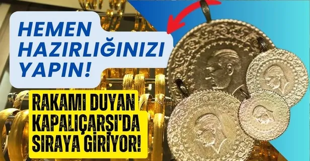 'Aman telaşa kapılmayın' diyen İslam Memiş yeni tarih verdi! Duyanlar Kapalıçarşı'ya akın etti! İşte çeyrek, yarım, tam, 14-18-22 ayar altın bilezik fiyatları