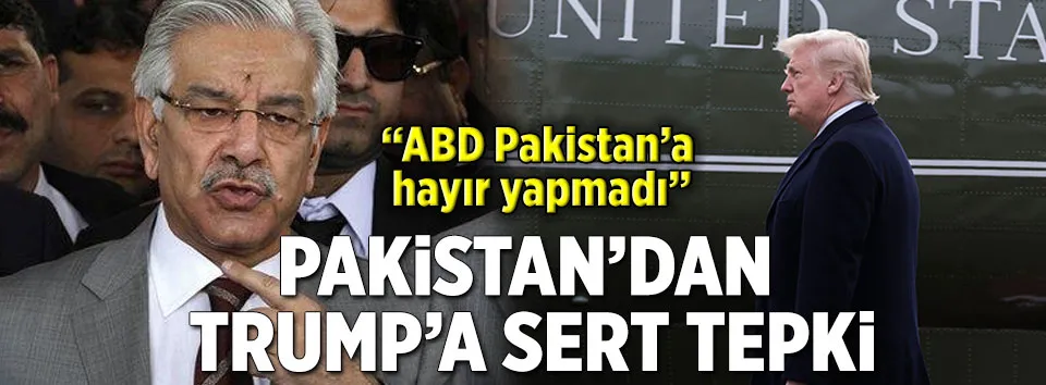 Pakistan'dan Trump'a tepki