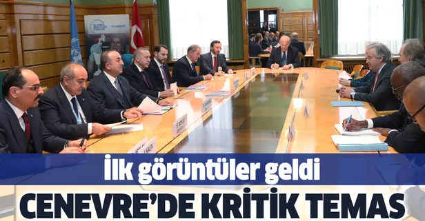 Son dakika: Başkan Erdoğan BM Genel Sekreteri Antonio Guterres ile görüştü