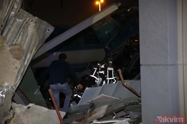 Son dakika: Ankara'da tren kazası! Yüksek Hızlı Tren ile banliyö treni çarpıştı - 25