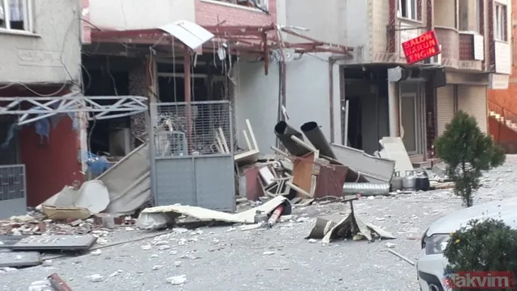 Esenyurt’ta korkutan patlama | Ortalık savaş alanına döndü