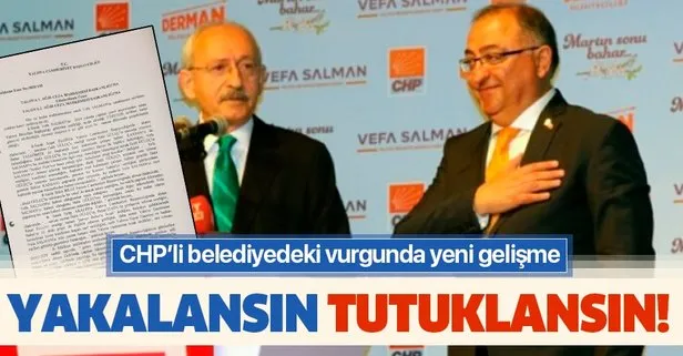 CHP’li Yalova Belediyesi’ndeki vurgunda yeni gelişme! Vefa Salman’ın yakalama kararının çıkarılması istendi