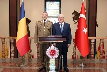 Son dakika: Milli Savunma Bakanı Yaşar Güler Rumen mevkidaşı ile görüştü