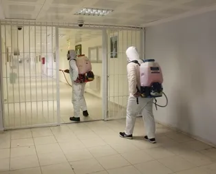 Şanlıurfa Adliyesi’nde koronavirüs tedbirleri