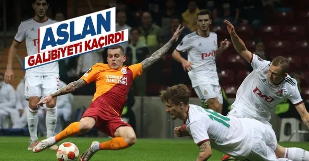 Aslan, Lokomotiv Moskova’ya diş geçiremedi Galatasaray 1-1 Lokomotiv Moskova MAÇ SONUCU - ÖZET