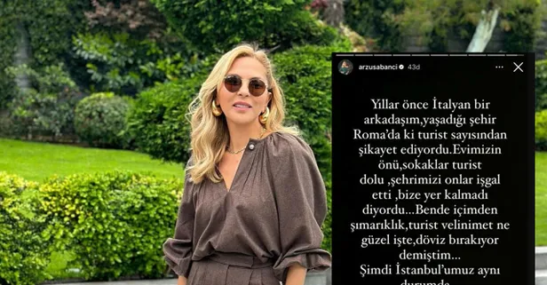 Boğaz burjuvasının 'Müslüman turist' düşmanlığı! Arzu Sabancı'dan rezil paylaşım: Akrabaları Malta vatandaşı kendi memleketine yabancı