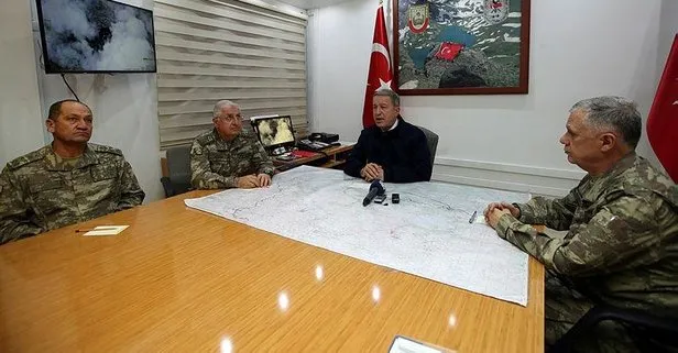 Akar patlamanın olduğu Hakkari'de