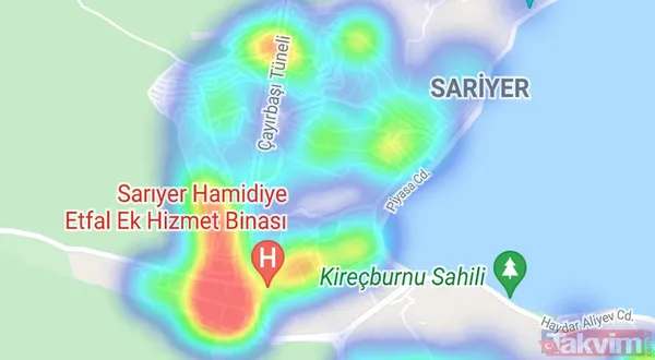 İlçe ilçe İstanbul'un koronavirüs vaka haritası! Bağcılar, Fatih, Üsküdar, Güngören, Ümraniye, Zeytinburnu, Bakırköy... - 33