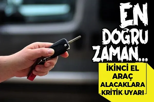 Ikinci El Otomobil Alacaklara Kritik Uyari 2 El Arac Fiyatlari Dusecek Mi En Uygun Zaman Takvim
