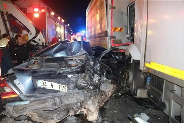 TEM'deki kazadan korkunç görüntüler - 5