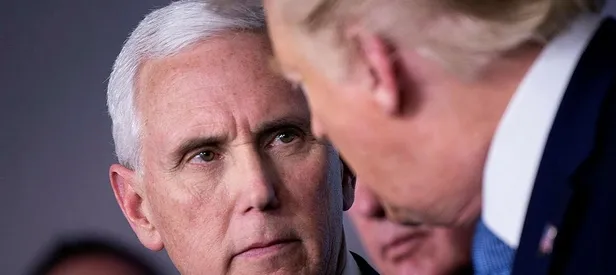 Pence’in ofisinde korona şoku!