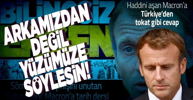 SON DAKİKA: Türkiye’den Macron’un skandal Cezayir açıklamasına tepki: Arkamızdan değil yüzümüze söylesin